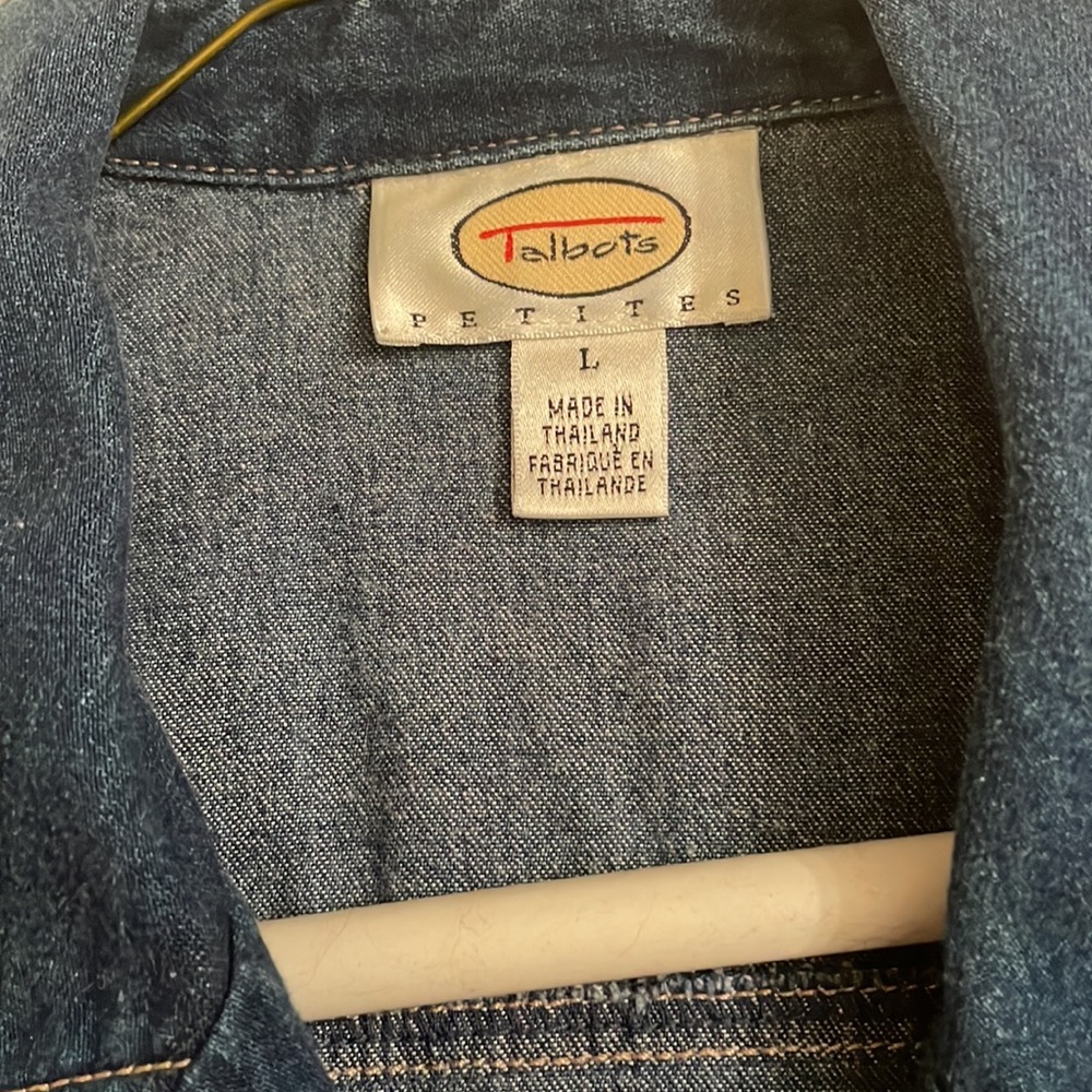 Talbots jean jacket - Picture 3 of 5